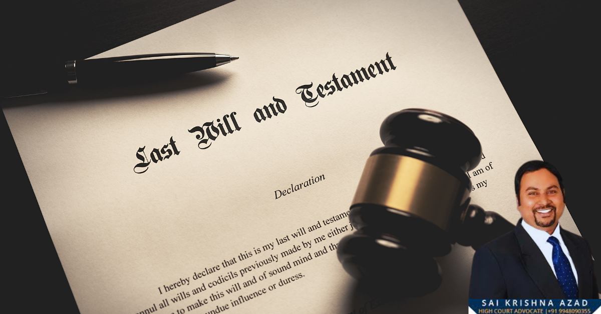 can an nri make a will in india