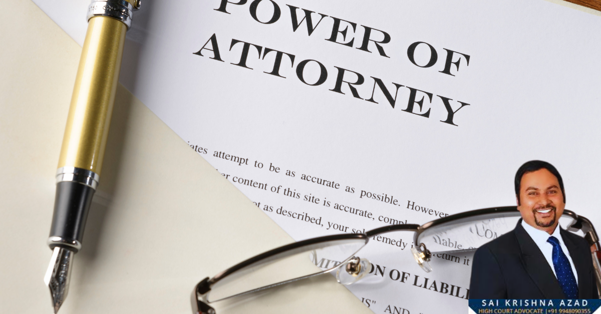 can nri give power of attorney in india