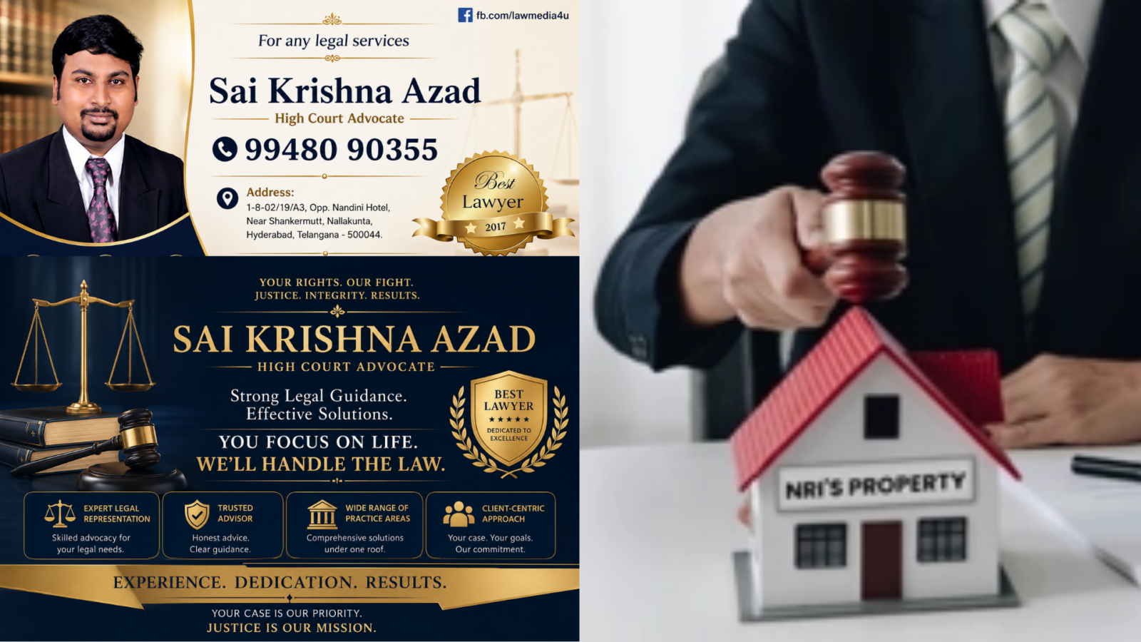 Sai Krishna Azad Advocate Best NRI Advocate in India