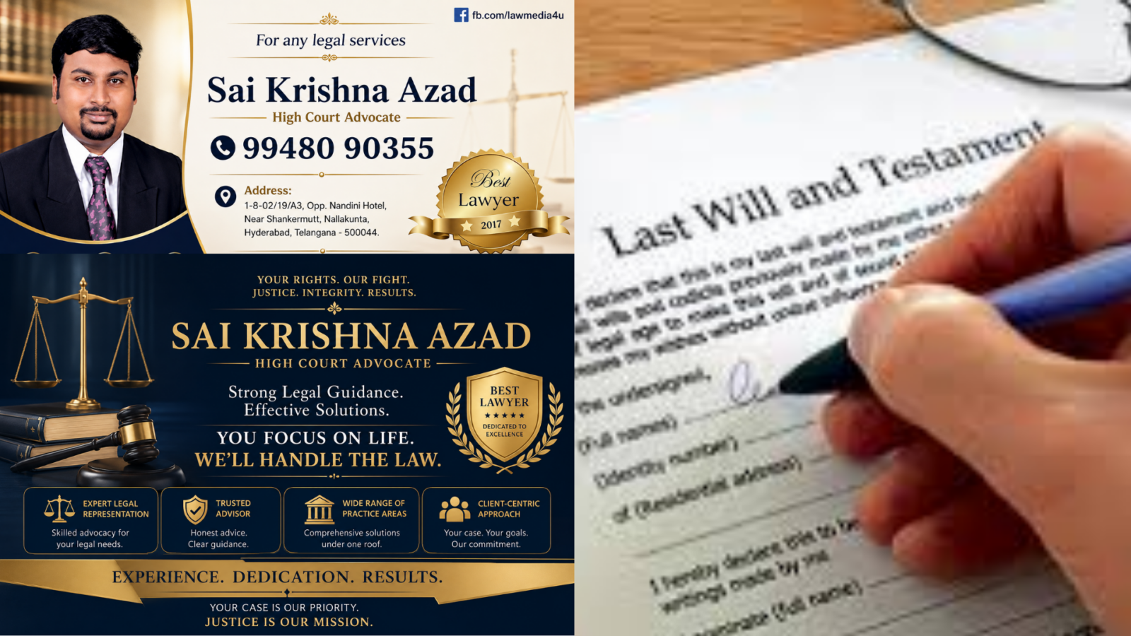 drafting wills from abroad india