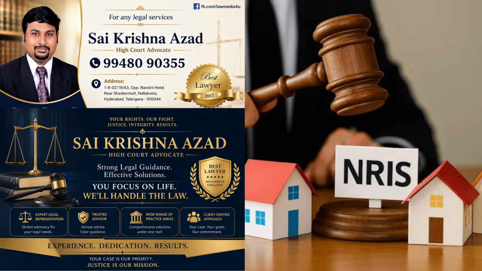 legal notices India for NRIs